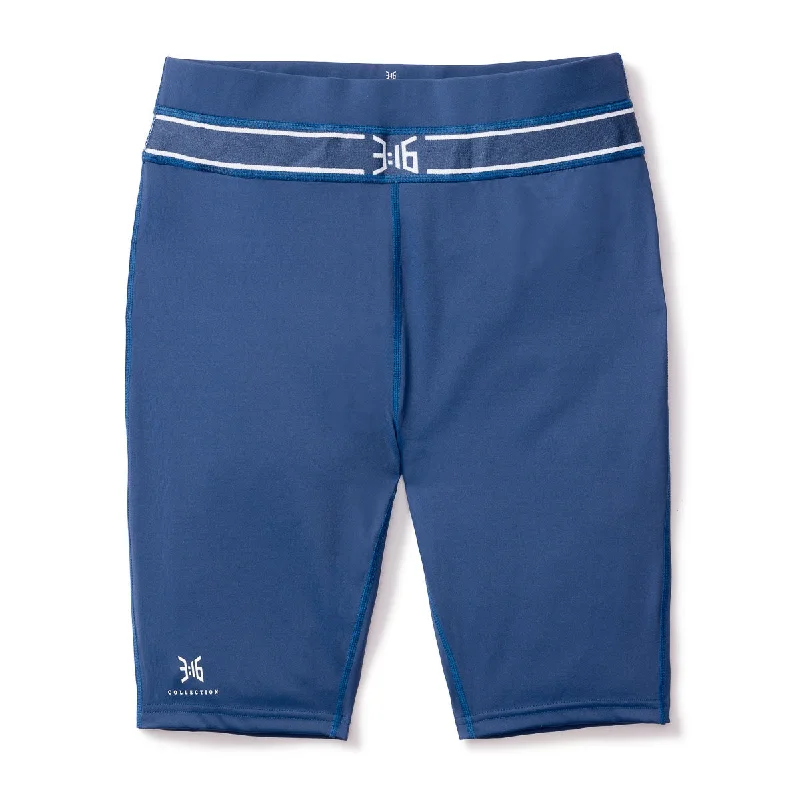 3:16 - Biker Short - Navy Blue