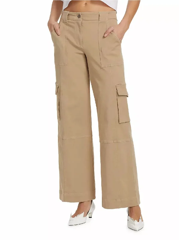 Coop Pant With Cargo Pockets In Khaki