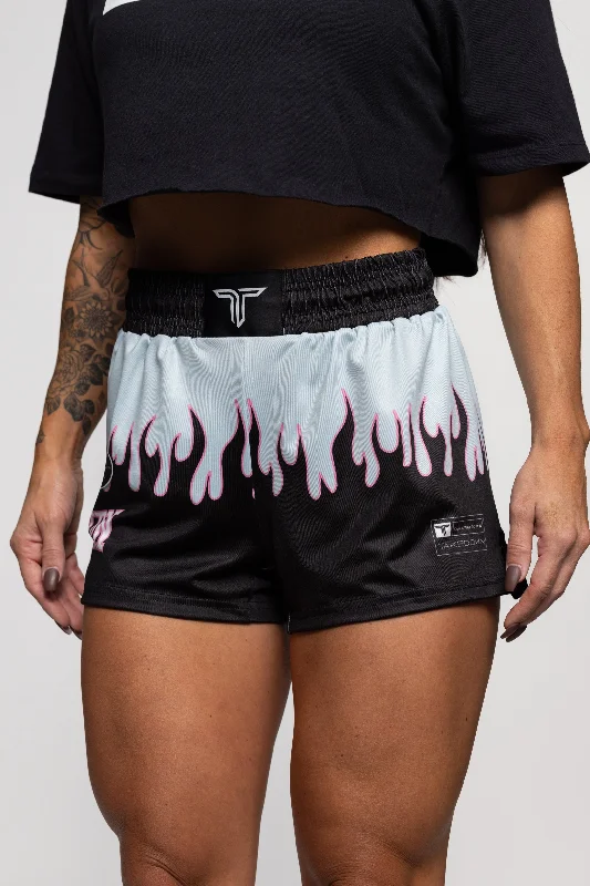 Fire FC Women's Fight Shorts (3" Inseam) - Mint