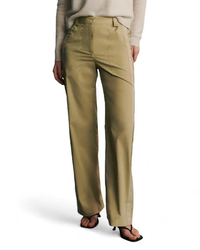 Izzy Pant In Sage