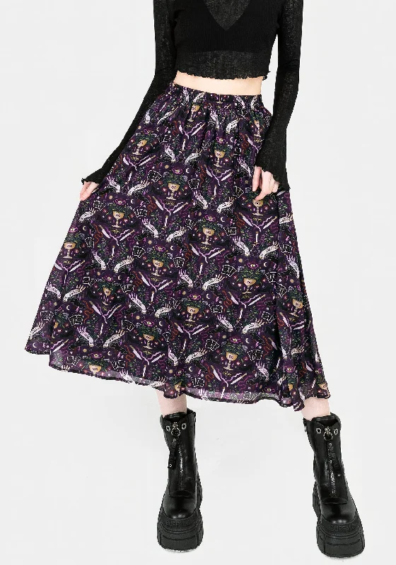 Modern Mystic Midi Skirt