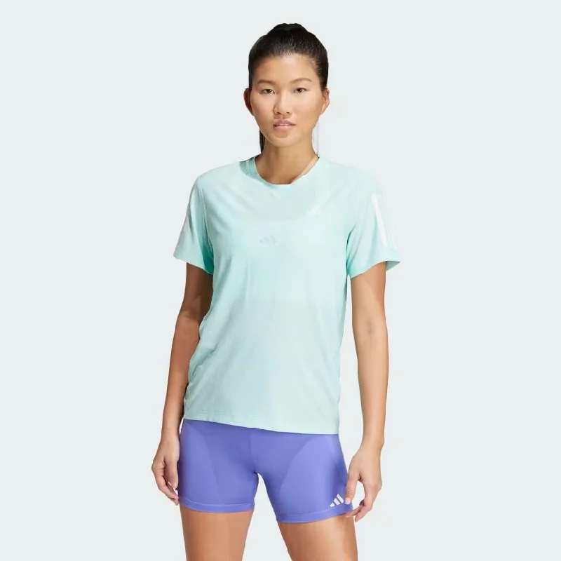 Own The Run Tee W | Semi Flash Aqua