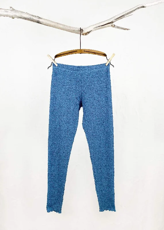 Provincial Blue Razy Textured Legging