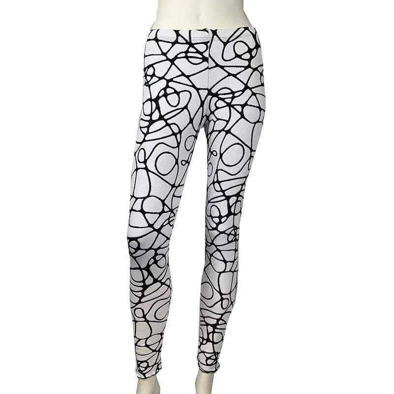 White Andai Leggings