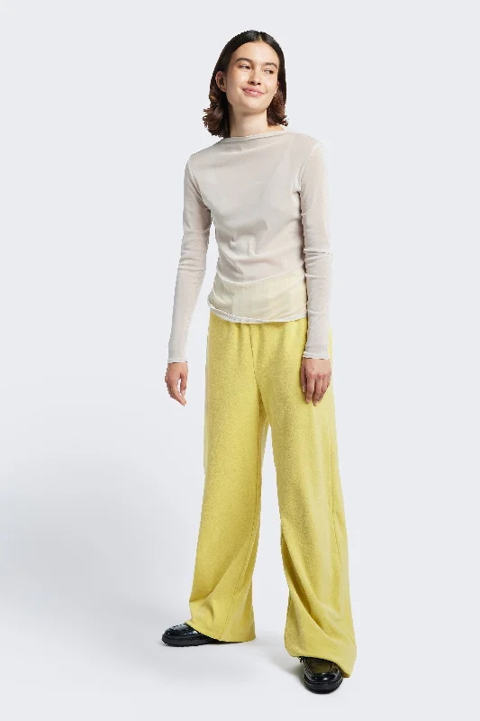 Prone Towelling Track Pant Butter