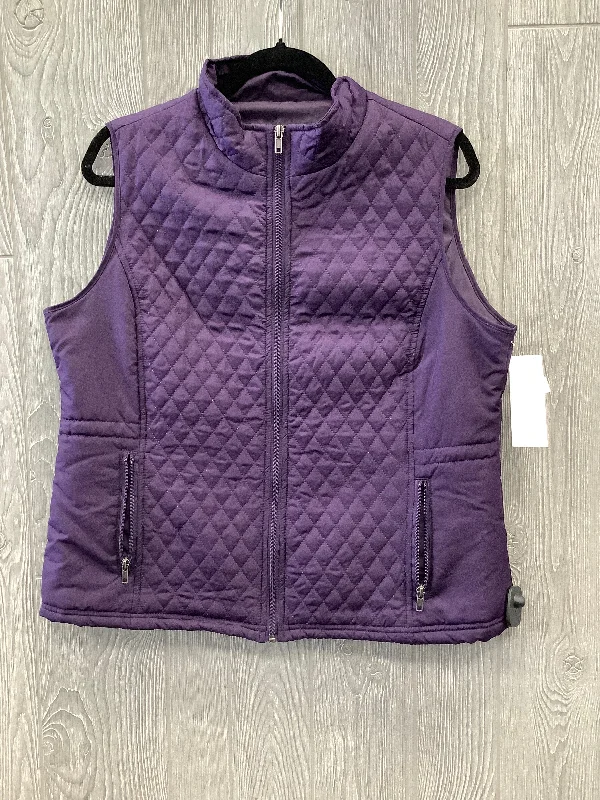 Vest Other By Relativity In Purple, Size: Xlp