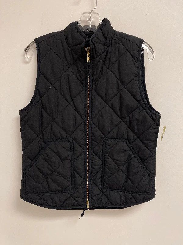 Vest Puffer & Quilted By J. Crew In Black, Size: M