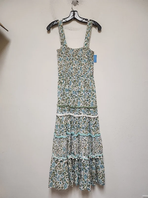 Dress Casual Maxi By Zara In Floral Print, Size: S